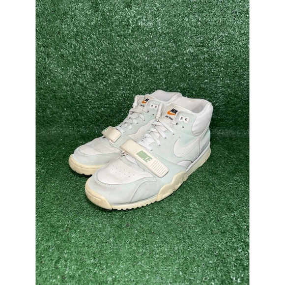 Nike Air Trainer 1 Men Size 11 Green Sail Suede Shoe Athletic Sneaker DX4462-300 main image 4